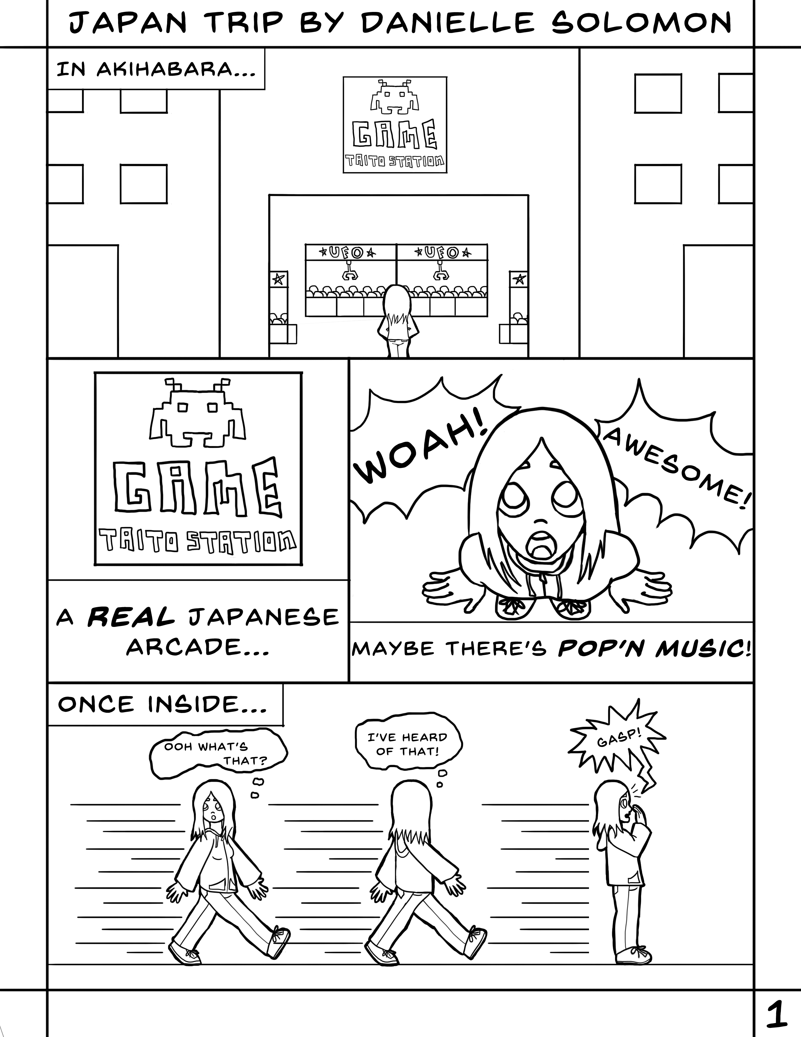 Japan Comic Page 1