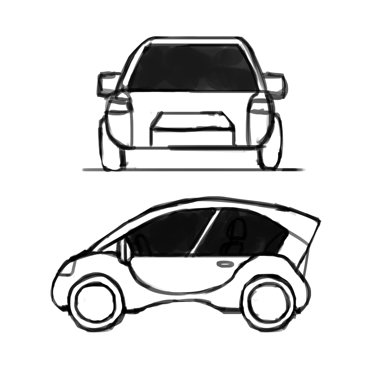 Chosen Car Concept Front and Side